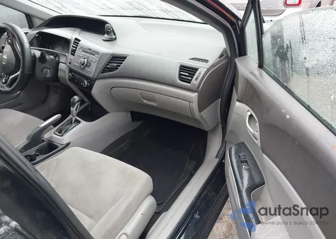 2012 Honda Civic Lx from USA, damaged, VIN 2HGFB2F5XCH590048